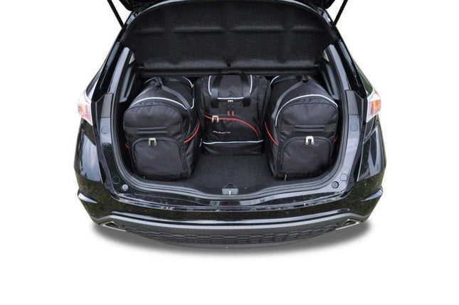 Kjust Reistassenset voor Honda Civic 5-deurs 2000-2006 - Set van 4 Tassen met 2 Roltassen en 2 Sporttassen