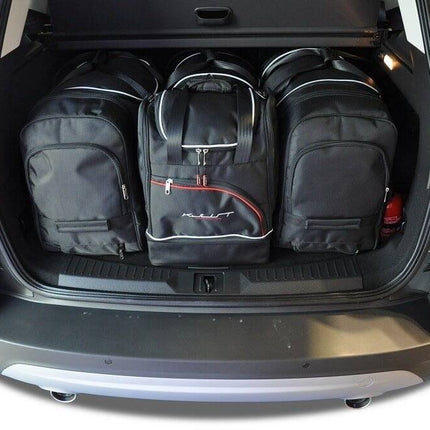 Kjust Reistassenset voor Ford Kuga 2013-2017 - Set van 4 Tassen met 2 Roltassen en 2 Sporttassen