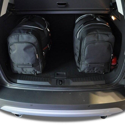 Kjust Reistassenset voor Ford Kuga 2013-2017 - Set van 4 Tassen met 2 Roltassen en 2 Sporttassen