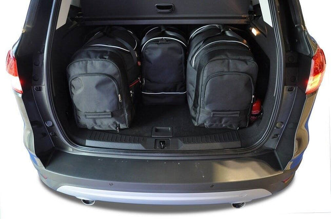 Kjust Reistassenset voor Ford Kuga 2013-2017 - Set van 4 Tassen met 2 Roltassen en 2 Sporttassen