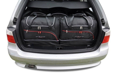 Kjust Reistassenset voor BMW 5 serie Touring 2004-2010 - Set van 5 Tassen met 3 Roltassen en 2 Sporttassen