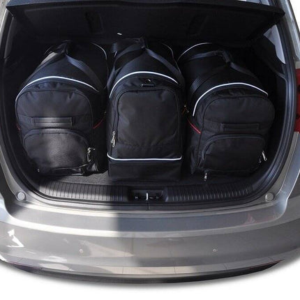 Kjust Reistassenset voor Kia Venga 5-deurs vanaf 2010 - Set van 3 Tassen met 2 Roltassen en 1 Sporttas