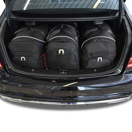 Kjust Reistassenset voor Mercedes Benz E-Klasse coupe 2009-2017 - Set van 4 Tassen met 2 Roltassen en 2 Sporttassen