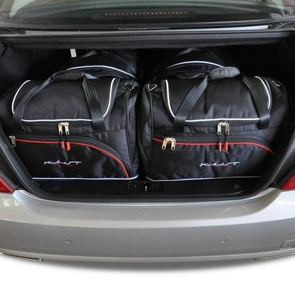Kjust Reistassenset voor Mercedes Benz S-Klasse 2005-2013 - Set van 4 Tassen met 2 Roltassen en 2 Sporttassen