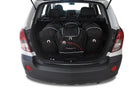 Kjust Reistassenset voor Opel Antara 2006-2016 - Set van 4 Tassen met 2 Roltassen en 2 Sporttassen