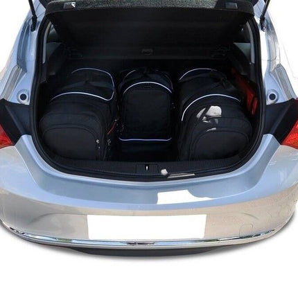 Kjust Reistassenset voor Opel Astra 5-deurs 2009-2015 - Set van 4 Tassen met 2 Roltassen en 2 Sporttassen