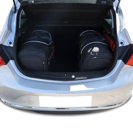 Kjust Reistassenset voor Opel Astra 5-deurs 2009-2015 - Set van 4 Tassen met 2 Roltassen en 2 Sporttassen
