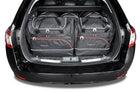 Kjust Reistassenset voor Peugeot 508 SW stationwagen 2011-2014 - Set van 5 Tassen met 3 Roltassen en 2 Sporttassen