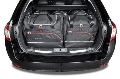 Kjust Reistassenset voor Peugeot 508 SW stationwagen 2011-2014 - Set van 5 Tassen met 3 Roltassen en 2 Sporttassen
