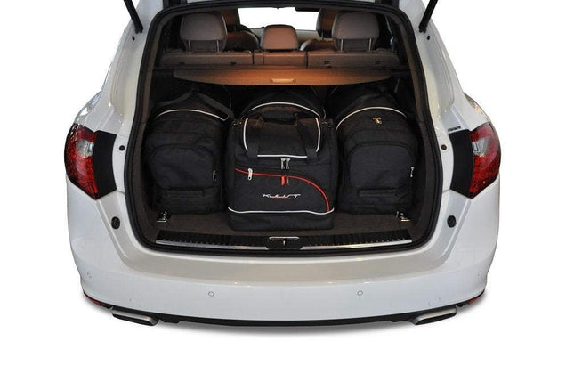 Kjust Reistassenset voor Porsche Cayenne 2010-2018 - Set van 4 Tassen met 3 Roltassen en 1 Sporttas