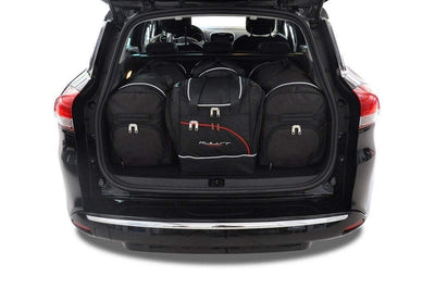 Kjust Reistassenset voor Renault Clio Sport Tourer 2008-2013 - Set van 4 Tassen met 2 Roltassen en 2 Sporttassen