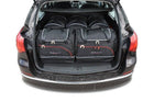 Kjust Reistassenset voor Opel Astra Sports Tourer 2010-2015 - Set van 5 Tassen met 3 Roltassen en 2 Sporttassen