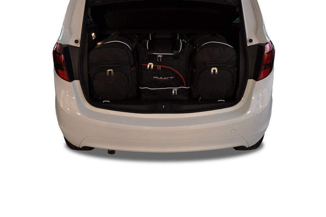 Kjust Reistassenset voor Opel Meriva 2010-2017 - Set van 4 Tassen met 2 Roltassen en 2 Sporttassen