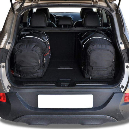 Kjust Reistassenset voor Renault Kadjar 2015-2023 - Set van 4 Tassen met 2 Roltassen en 2 Sporttassen