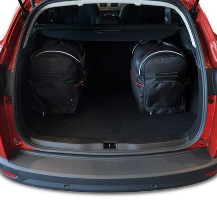 Kjust Reistassenset voor Renault Megane Sport Tourer 2009-2016 - Set van 5 Tassen met 3 Roltassen en 2 Sporttassen