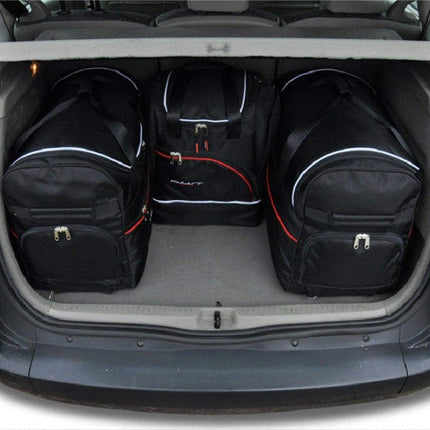 Kjust Reistassenset voor Renault Scenic 2003-2009 - Set van 4 Tassen met 2 Roltassen en 2 Sporttassen