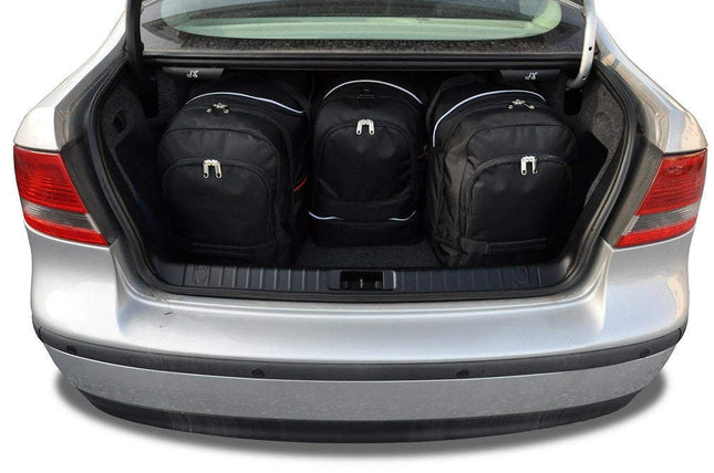 Kjust Reistassenset voor Saab 9-3 Sport Sedan 2002-2012 - Set van 4 Tassen met 2 Roltassen en 2 Sporttassen