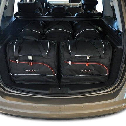 Kjust Reistassenset voor Seat Alhambra 2010-2020 - Set van 5 Tassen met 3 Roltassen en 2 Sporttassen