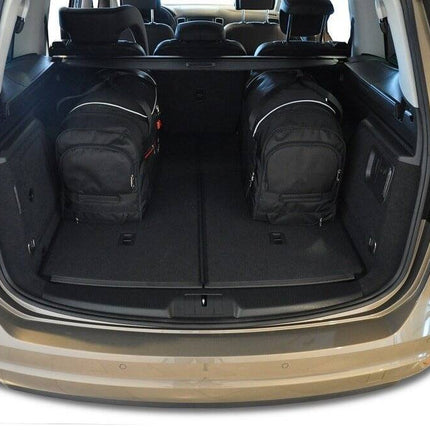 Kjust Reistassenset voor Seat Alhambra 2010-2020 - Set van 5 Tassen met 3 Roltassen en 2 Sporttassen