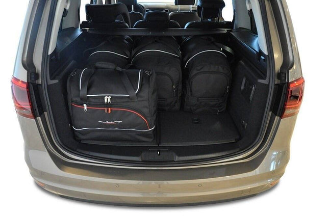 Kjust Reistassenset voor Seat Alhambra 2010-2020 - Set van 5 Tassen met 3 Roltassen en 2 Sporttassen