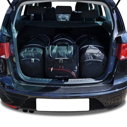 Kjust Reistassenset voor Seat Altea XL 2007-2015 - Set van 4 Tassen met 2 Roltassen en 2 Sporttassen
