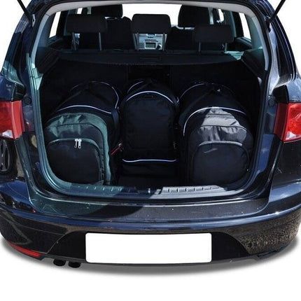 Kjust Reistassenset voor Seat Altea XL 2007-2015 - Set van 4 Tassen met 2 Roltassen en 2 Sporttassen