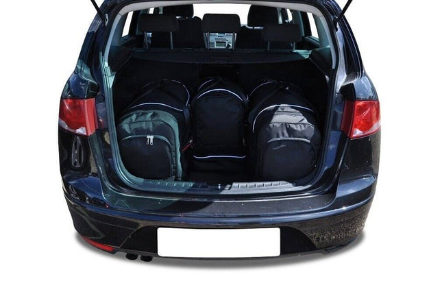 Kjust Reistassenset voor Seat Altea XL 2007-2015 - Set van 4 Tassen met 2 Roltassen en 2 Sporttassen