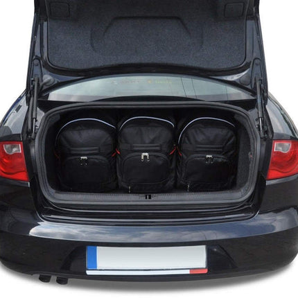Kjust Reistassenset voor Seat Exeo Sedan 2009-2013 - Set van 5 Tassen met 3 Roltassen en 2 Sporttassen