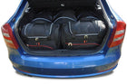 Kjust Reistassenset voor Skoda Octavia 5-deurs 2009-2013 - Set van 5 Tassen met 3 Roltassen en 2 Sporttassen