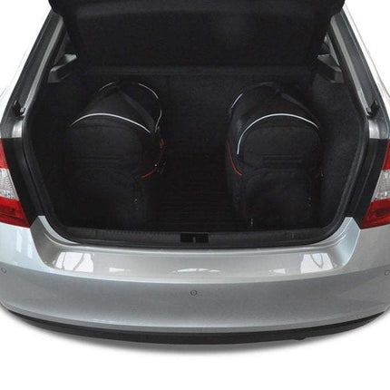 Kjust Reistassenset voor Skoda Rapid 5-deurs vanaf 2012 - Set van 5 Tassen met 3 Roltassen en 2 Sporttassen