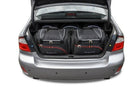 Kjust Reistassenset voor Subaru Legacy Sedan 2003-2009 - Set van 5 Tassen met 3 Roltassen en 2 Sporttassen