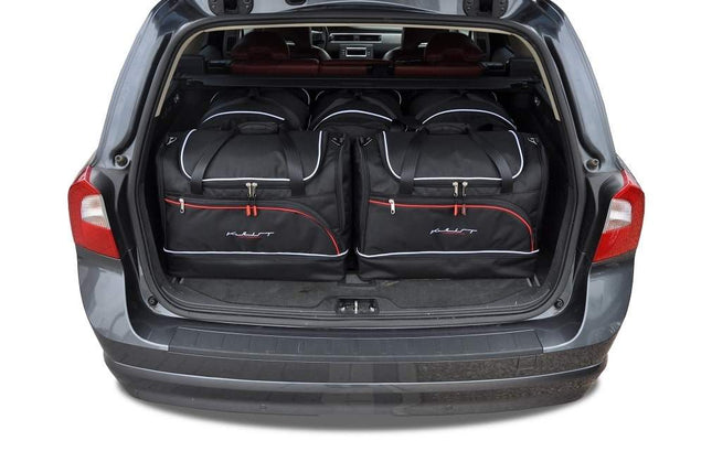 Kjust Reistassenset voor Volvo V70 stationwagen 2000-2007 - Set van 5 Tassen met 3 Roltassen en 2 Sporttassen