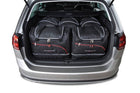 Kjust Reistassenset voor Volkswagen Golf stationwagen 2013-2020 - Set van 5 Tassen met 3 Roltassen en 2 Sporttassen
