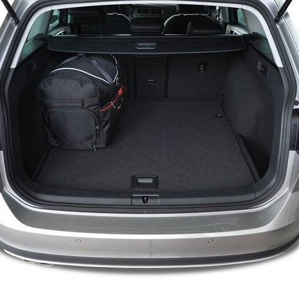 Kjust Reistassenset voor Volkswagen Golf stationwagen 2013-2020 - Set van 5 Tassen met 3 Roltassen en 2 Sporttassen
