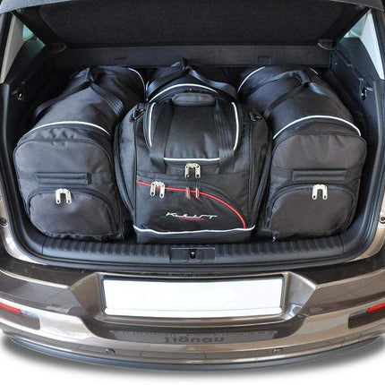 Kjust Reistassenset voor Volkswagen Tiguan 2007-2016 - Set van 4 Tassen met 2 Roltassen en 2 Sporttassen