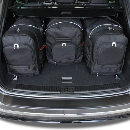 Kjust Reistassenset voor Volkswagen Touareg 2010-2018 - Set van 4 Tassen met 3 Roltassen en 1 Sporttas