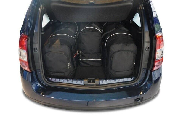 Kjust Reistassenset voor Dacia Duster 2014-2018 - Set van 4 Tassen met 2 Roltassen en 2 Sporttassen