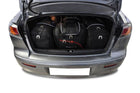 Kjust Reistassenset voor Mitsubishi Lancer Sedan 2008-2016 - Set van 4 Tassen met 2 Roltassen en 2 Sporttassen