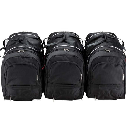 Kjust Reistassenset voor Mitsubishi Lancer Sportback 2009-2016 - Set van 3 Tassen met 3 Roltassen
