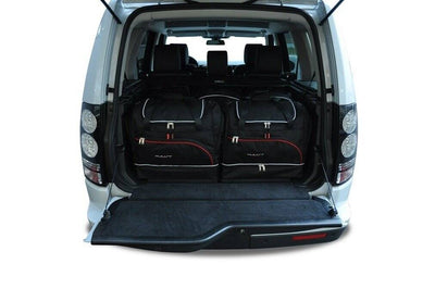Kjust Reistassenset voor Land Rover Discovery 4 2009-2017 - Set van 5 Tassen met 3 Roltassen en 2 Sporttassen