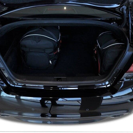 Kjust Reistassenset voor Infiniti Q70 Sedan 2013-2019 - Set van 5 Tassen met 2 Roltassen 1 Sporttas en 2 Vliegtuigtassen