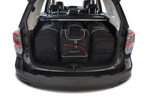 Kjust Reistassenset voor Subaru Forester 2013-2019 - Set van 4 Tassen met 2 Roltassen en 2 Sporttassen