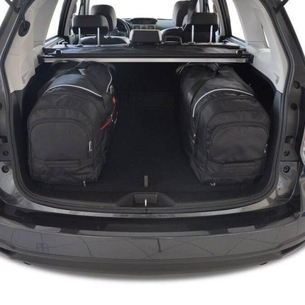 Kjust Reistassenset voor Subaru Forester 2013-2019 - Set van 4 Tassen met 2 Roltassen en 2 Sporttassen