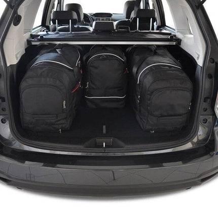 Kjust Reistassenset voor Subaru Forester 2013-2019 - Set van 4 Tassen met 2 Roltassen en 2 Sporttassen