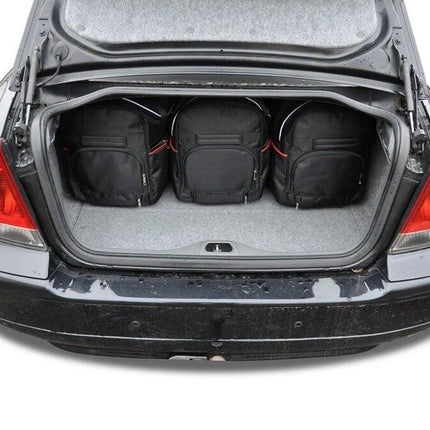 Kjust Reistassenset voor Volvo S60 Sedan 2000-2010 - Set van 5 Tassen met 3 Roltassen en 2 Sporttassen
