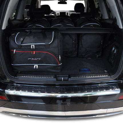 Kjust Reistassenset voor Mercedes Benz GL-Klasse 2013-2016 - Set van 5 Tassen met 3 Roltassen en 2 Sporttassen