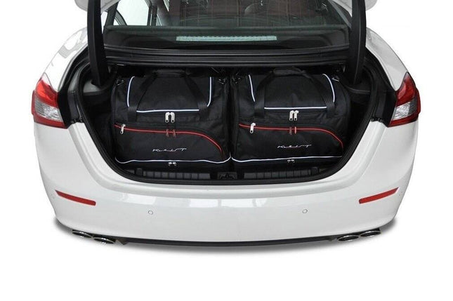 Kjust Reistassenset voor Maserati Ghibli vanaf 2013 - Set van 4 Tassen met 2 Roltassen en 2 Sporttassen
