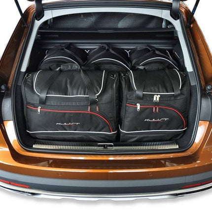 Kjust Reistassenset voor Audi A4 Avant 2015-2024 - Set van 5 Tassen met 3 Roltassen en 2 Sporttassen