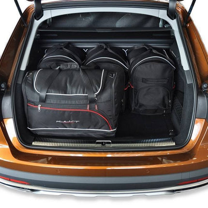 Kjust Reistassenset voor Audi A4 Avant 2015-2024 - Set van 5 Tassen met 3 Roltassen en 2 Sporttassen