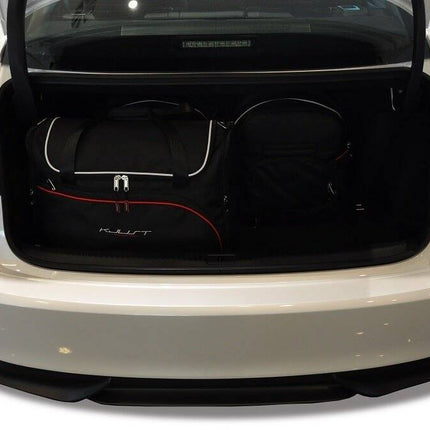 Kjust Reistassenset voor Lexus IS Sedan vanaf 2013 - Set van 4 Tassen met 2 Roltassen en 2 Vliegtuigtassen